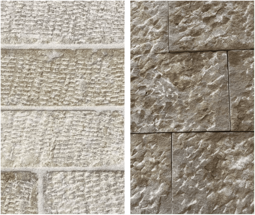 Bush-Hammered Limestone